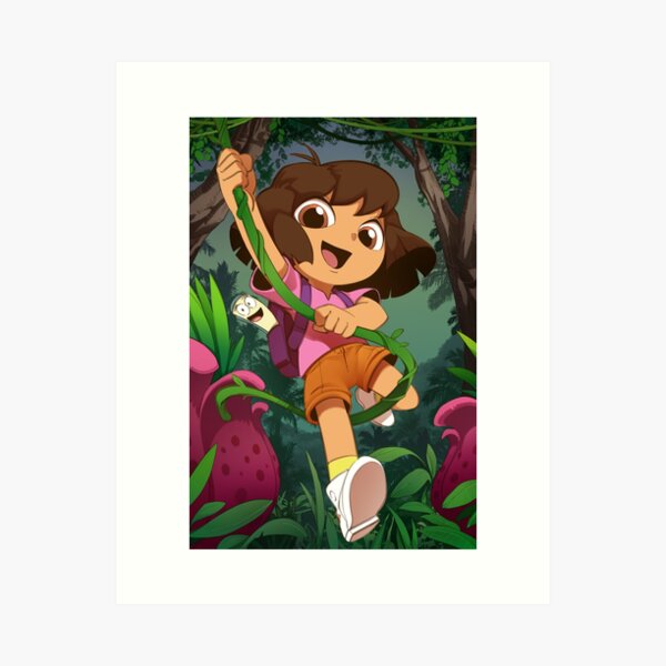 dora the rock - Meme - Posters and Art Prints