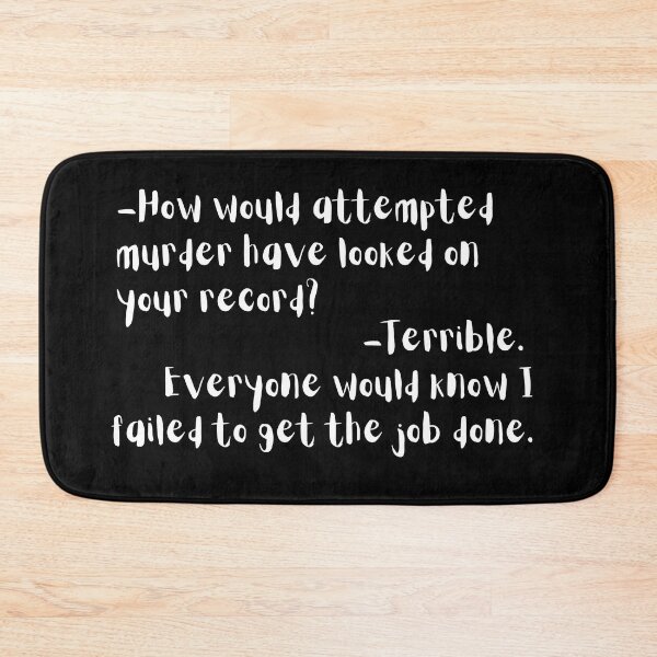 Item preview, How would attempted murder have looked on your record, terrible, Morticia Wednesday Netflix quote  designed and sold by FairyOfCherries.