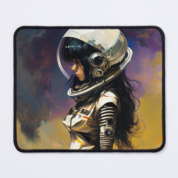 Item preview, Space Girl Escape to a tranquil place. designed and sold by The-Dark-Art.