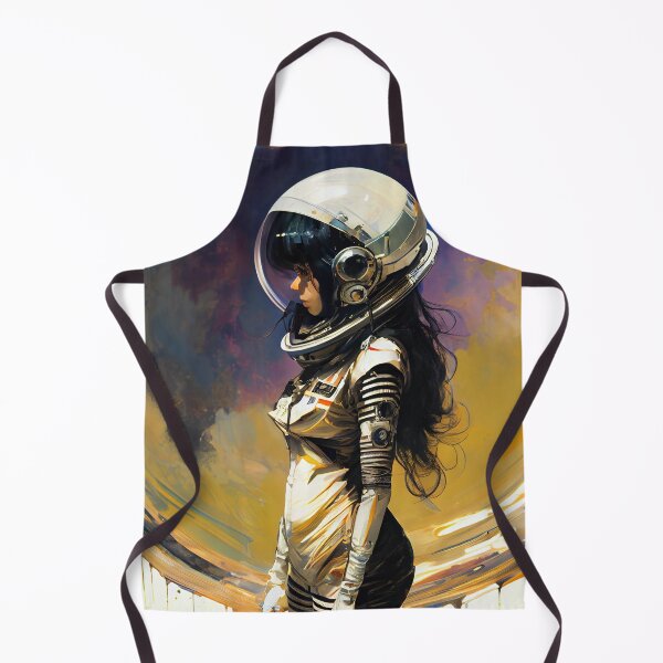 Item preview, Space Girl Escape to a tranquil place. designed and sold by The-Dark-Art.