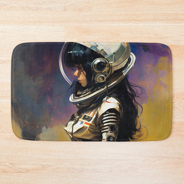 Item preview, Space Girl Escape to a tranquil place. designed and sold by The-Dark-Art.