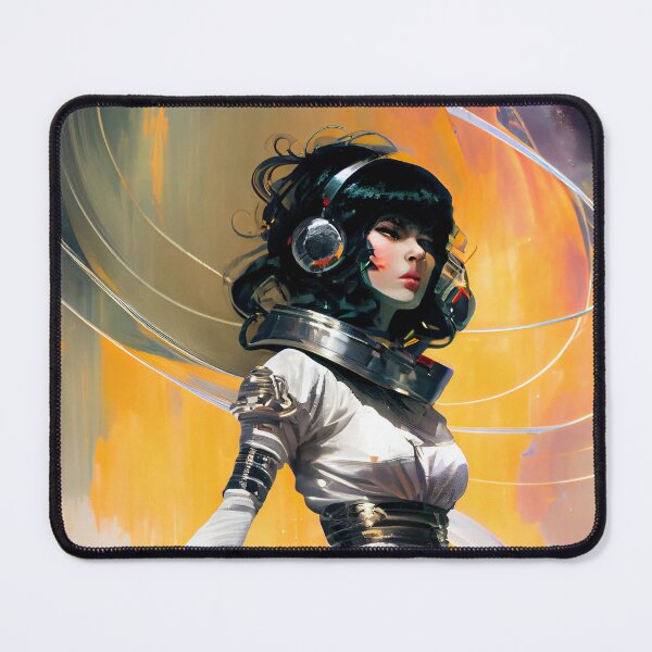 Item preview, Space Girl in a Space Suit. designed and sold by The-Dark-Art.