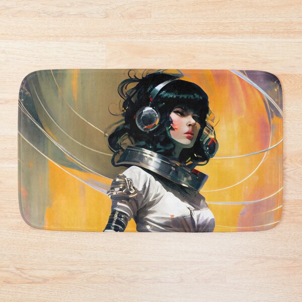Item preview, Space Girl in a Space Suit. designed and sold by The-Dark-Art.