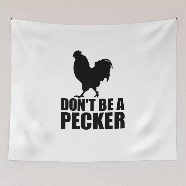 Item preview, Don't Be a Pecker Chicken Vintage Funny, Don't Be a Pecker, rooster,funny rooster,rooster,chicken owner,chicken,rooster lover,rooster lover,pecker designed and sold by RedArtsDesign.