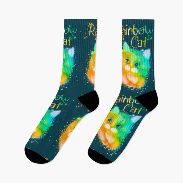 Item preview, rainbow cat designed and sold by Elnica.