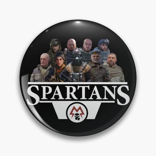 Item preview, Metro Exodus Spartans (white) designed and sold by red-leaf.