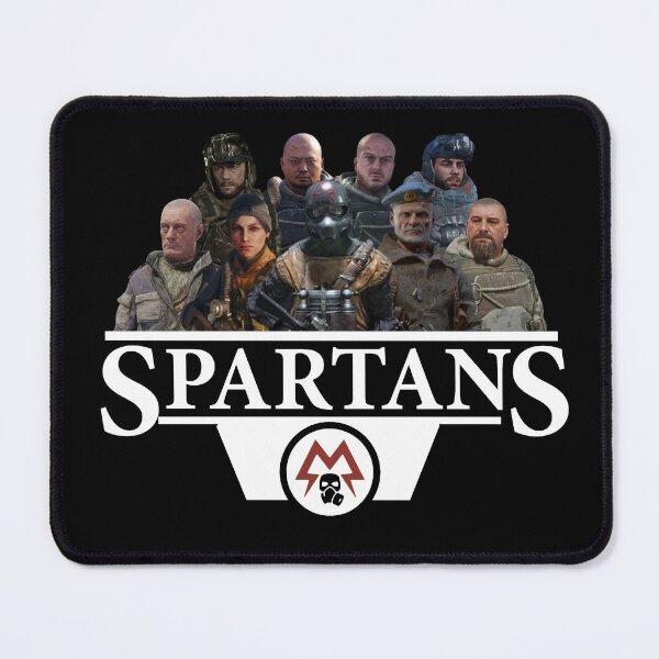 Item preview, Metro Exodus Spartans (white) designed and sold by red-leaf.