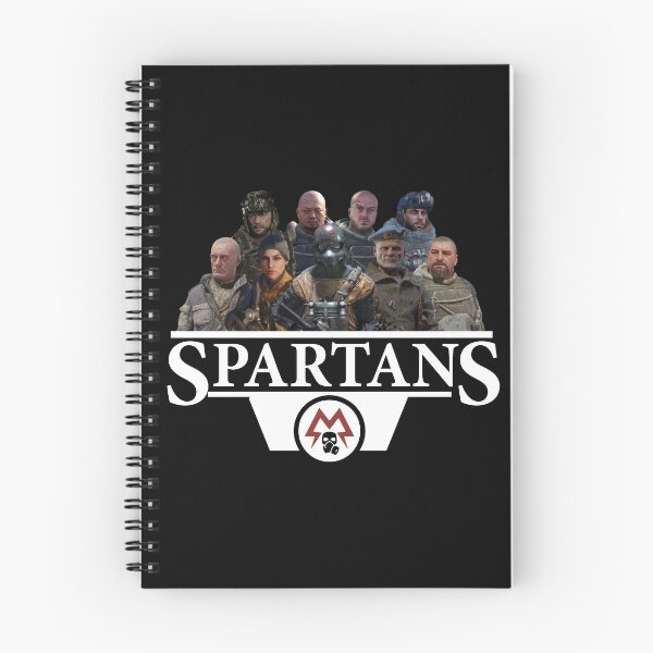 Item preview, Metro Exodus Spartans (white) designed and sold by red-leaf.