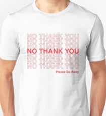 Thank You Bag Parody Unisex T-Shirt