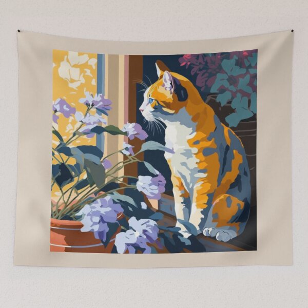 Item preview, Cute Adorable Cat Art for Home or Office designed and sold by BeaconMarketing.