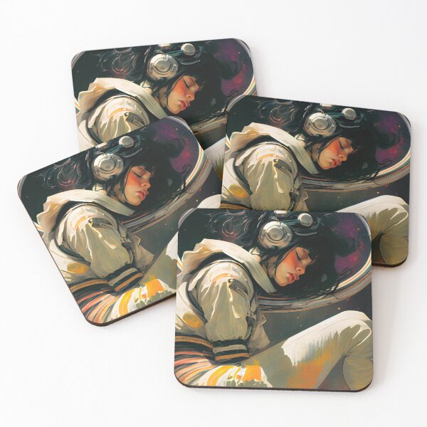 Item preview, Space Girl in a Space Suit. designed and sold by The-Dark-Art.