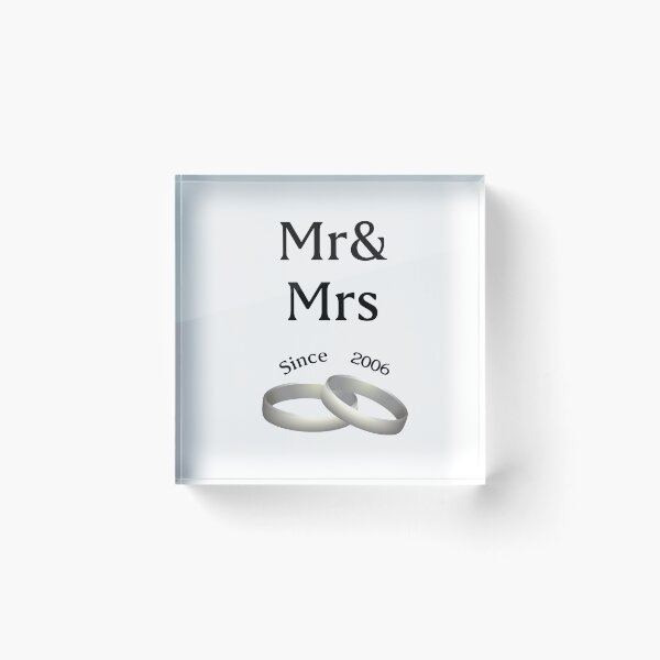 Item preview, 11th anniversary matching Mr. And Mrs. Since 2006 designed and sold by Seas Wanda.