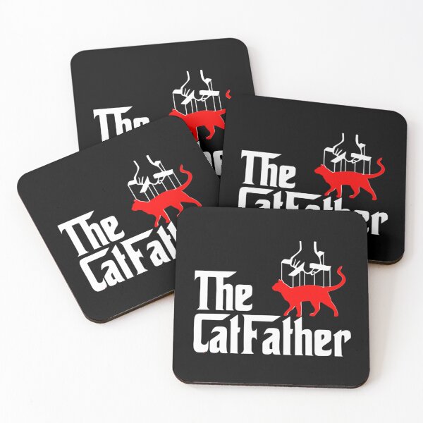 Item preview, The Catfather Cat Lover Cat Dad Fathers Day designed and sold by FirnandArt.