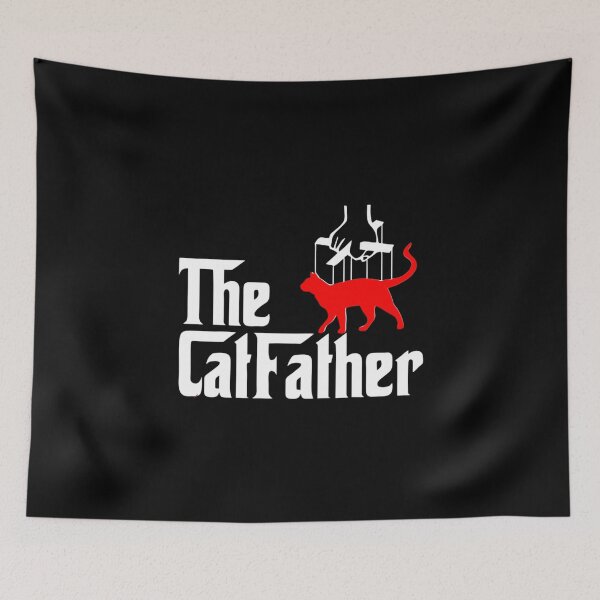 Item preview, The Catfather Cat Lover Cat Dad Fathers Day designed and sold by FirnandArt.