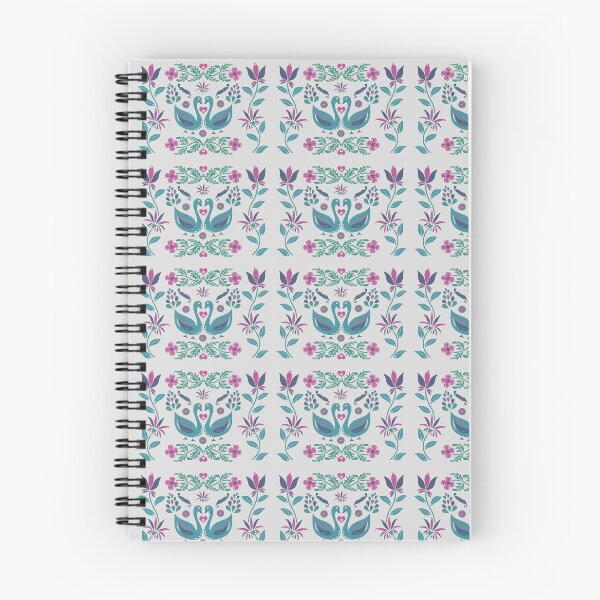 Item preview, Peacock and Flowers Scandi Style designed and sold by PegasusDesigns.