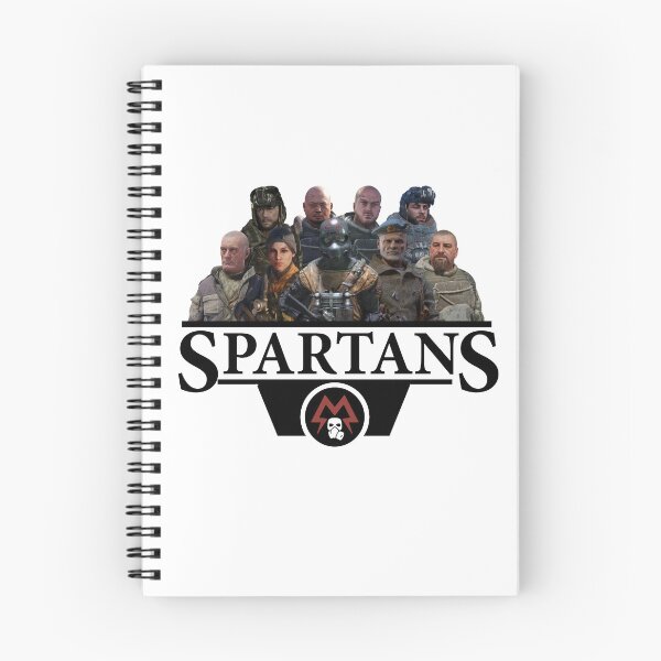 Item preview, Metro Exodus Spartans (black) designed and sold by red-leaf.