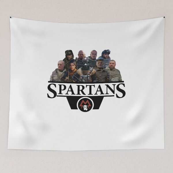 Item preview, Metro Exodus Spartans (black) designed and sold by red-leaf.