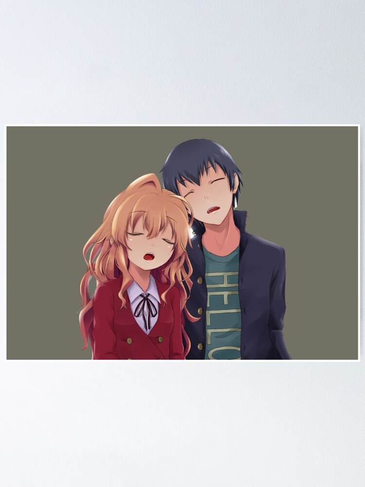 Download wallpaper anime, art, two, Toradora!, Taiga, Ryūji