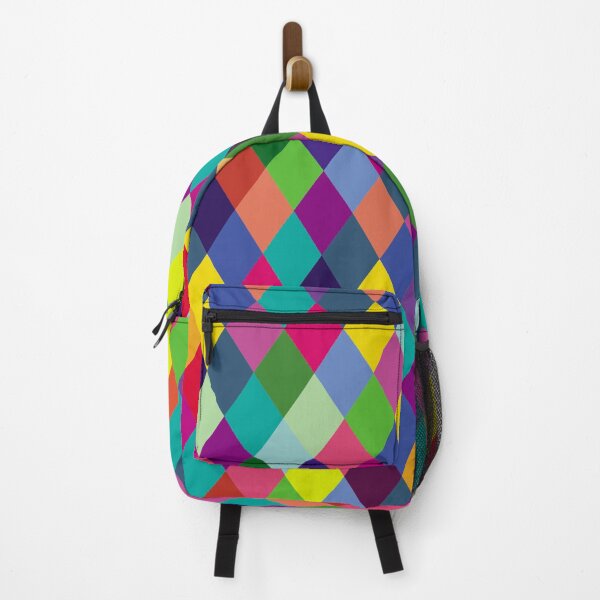 Item preview, LGBTQ 60s Retro Diamond Design Pattern (Medium Diamonds) designed and sold by It's On Backwards.