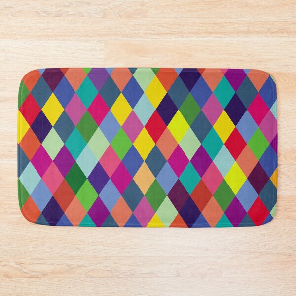 Item preview, LGBTQ 60s Retro Diamond Design Pattern (Medium Diamonds) designed and sold by It's On Backwards.