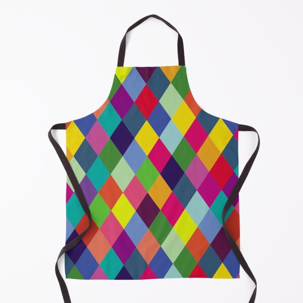 Item preview, LGBTQ 60s Retro Diamond Design Pattern (Medium Diamonds) designed and sold by It's On Backwards.