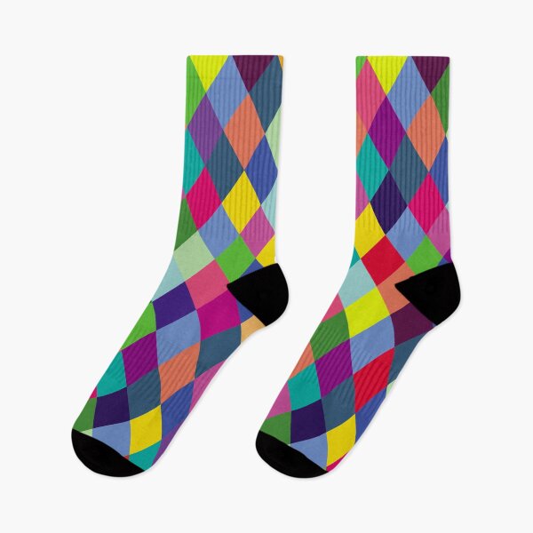 Item preview, LGBTQ 60s Retro Diamond Design Pattern (Medium Diamonds) designed and sold by It's On Backwards.