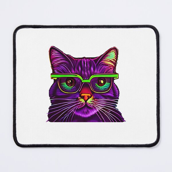 Item preview, Curious Cyber Cat 2 designed and sold by Ednelly.