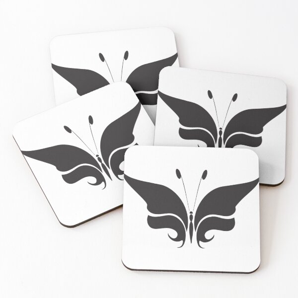 Item preview, Black butterfly  designed and sold by CatwithSpecs.