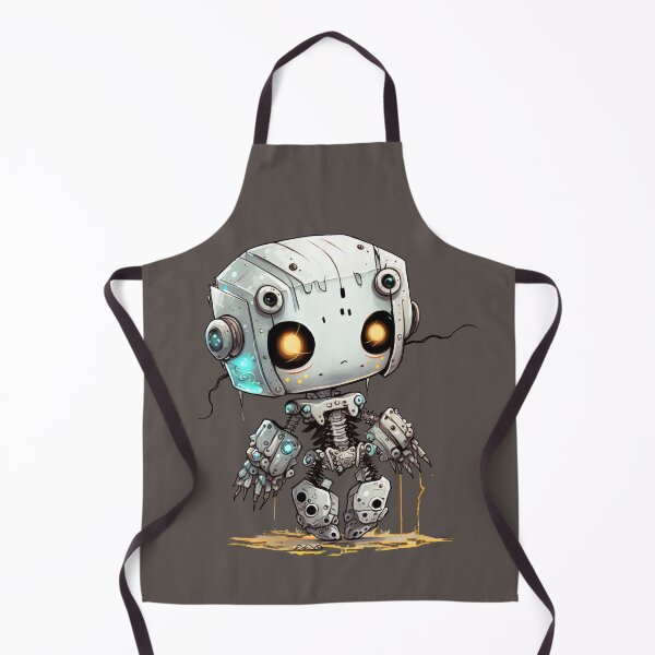Item preview, Adorable Chibi Mechanoid Monster (With a Slight Leakage Problem) designed and sold by DreamsGD.