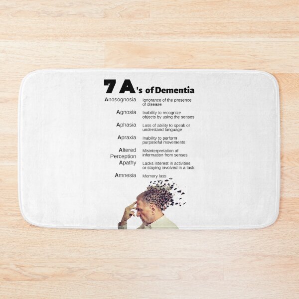 Item preview, The 7 A's of Dementia Infographic designed and sold by Caregiverology.