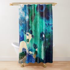 The Wonders of the World, Tiny World Collection Shower Curtain