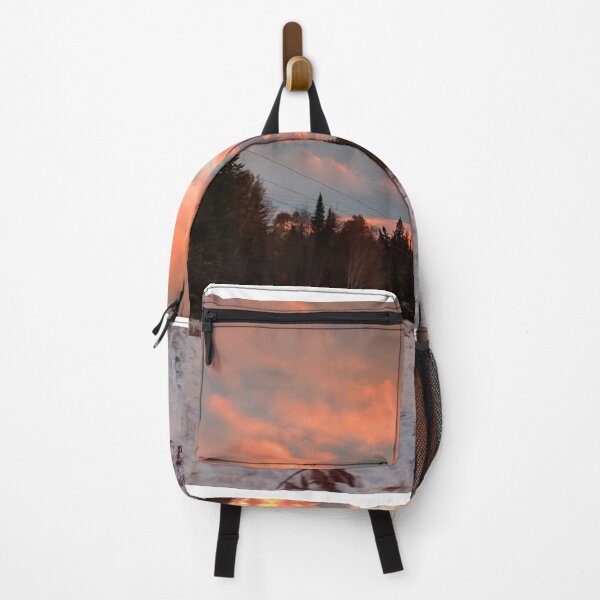 Item preview, pink clouds and power lines designed and sold by Hamilton is Beautiful.