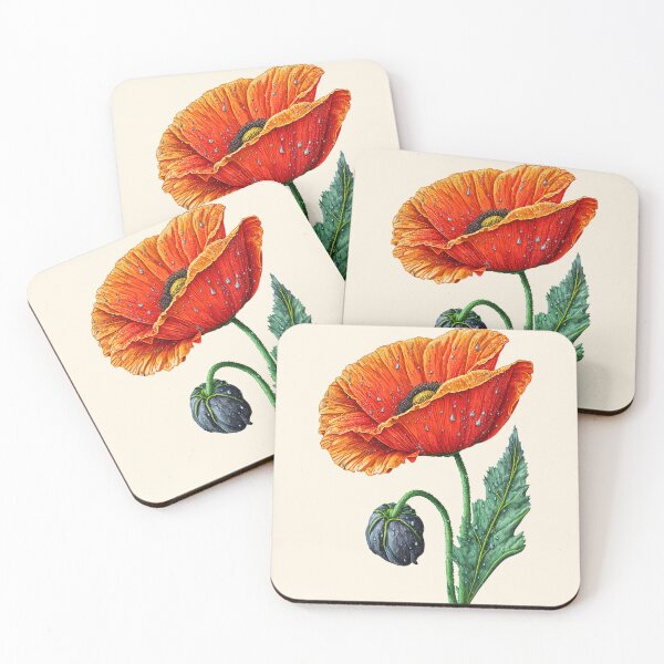 Item preview, A moment of tranquility: The peaceful poppy flower designed and sold by StevenWhip.