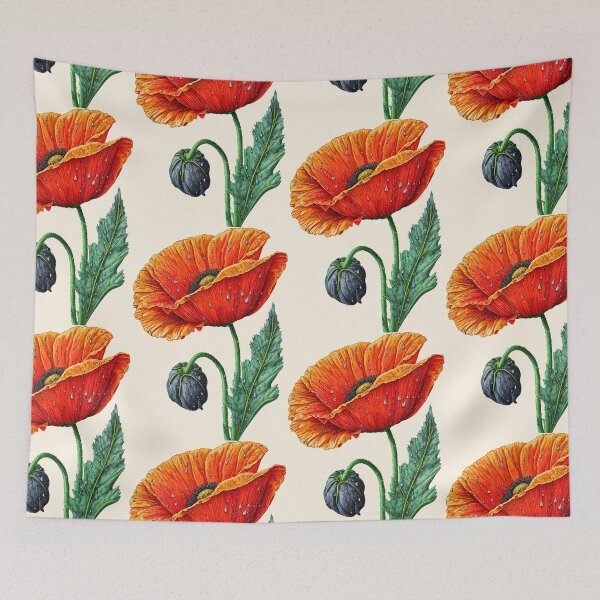 Item preview, A moment of tranquility: The peaceful poppy flower designed and sold by StevenWhip.