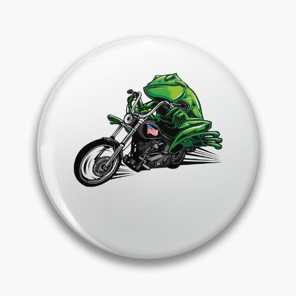 Item preview, Patriotic Biker Frog designed and sold by narekmug.