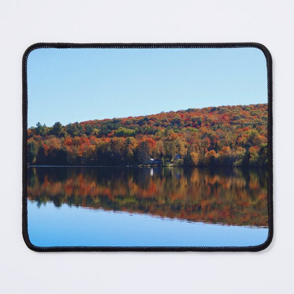 Item preview, Serene fall lake reflection designed and sold by ClarissaFlora.