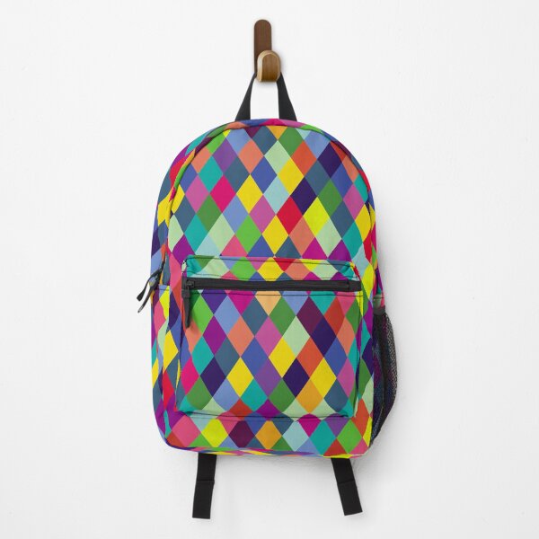 Item preview, LGBTQ 60s Retro Diamond Design Pattern (Small Diamonds) designed and sold by It's On Backwards.