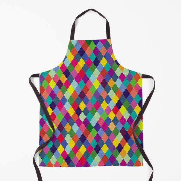 Item preview, LGBTQ 60s Retro Diamond Design Pattern (Small Diamonds) designed and sold by It's On Backwards.