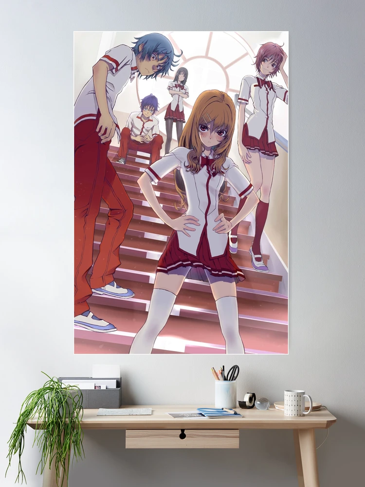 Toradora! Aisaka Taiga Anime HD Canvas Print Wall Poster Scroll Room