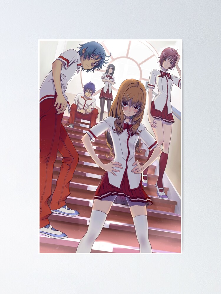 Ryuuji Takasu Toradora Anime Girl Waifu Fanart Poster for Sale by