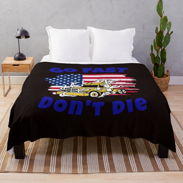 Artikelvorschau, Amerikanischer Trucker, Go Fast Don't Die GB entworfen und verkauft von TeamsterLife.