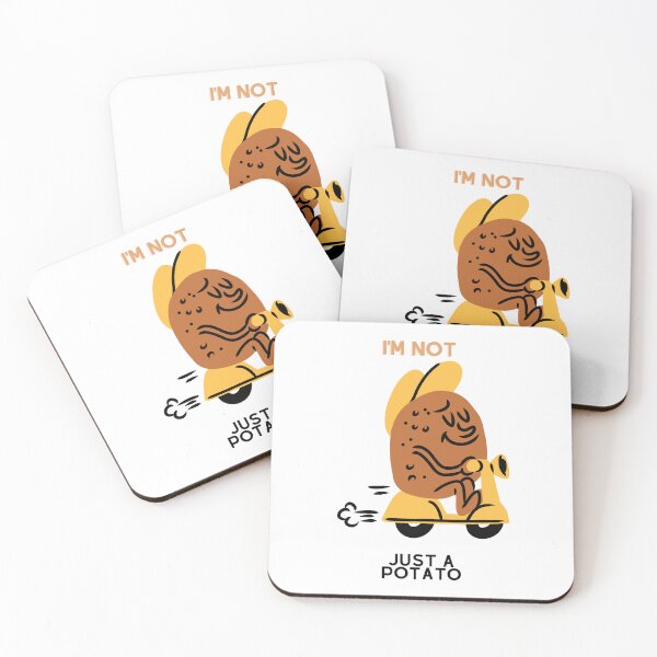 Item preview, I'm not just a potato designed and sold by Design Kingdom.