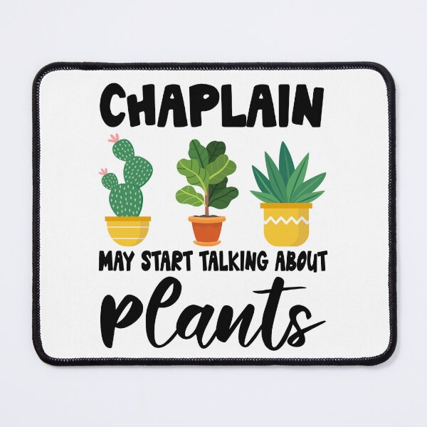 Item preview, chaplain Plant Lovers, chaplain Plant Lover Gift, chaplain Gardener designed and sold by Dogs Geeky⭐⭐⭐⭐⭐.
