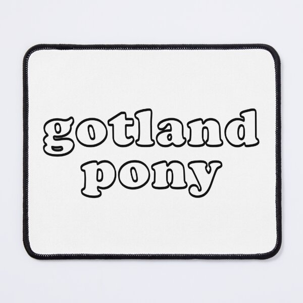 Item preview, Gotland Pony Bubble Letters designed and sold by theaadesigns.