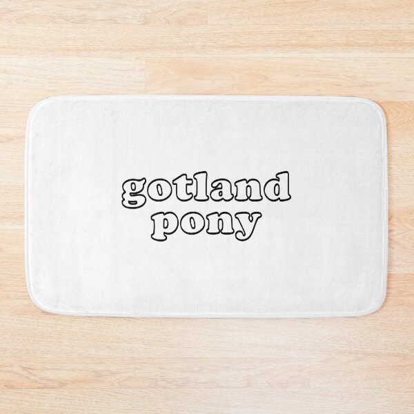 Item preview, Gotland Pony Bubble Letters designed and sold by theaadesigns.