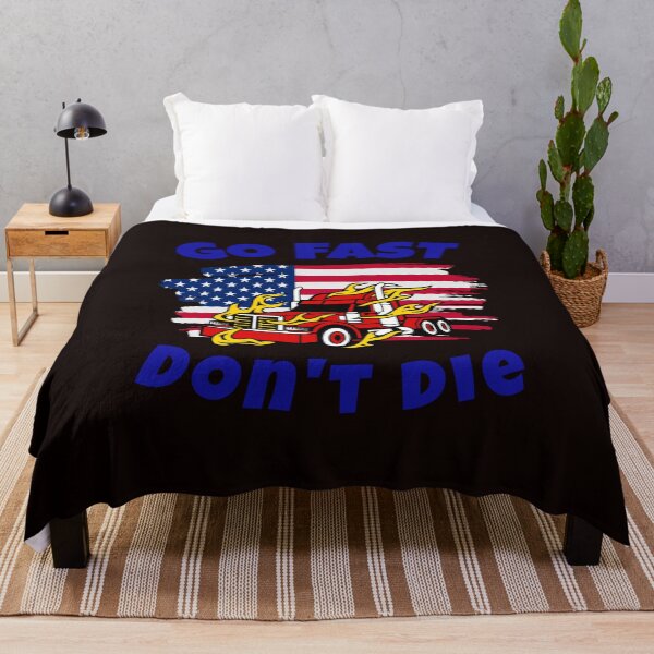 Artikelvorschau, Amerikanischer Trucker, Go Fast Don't Die RB entworfen und verkauft von TeamsterLife.