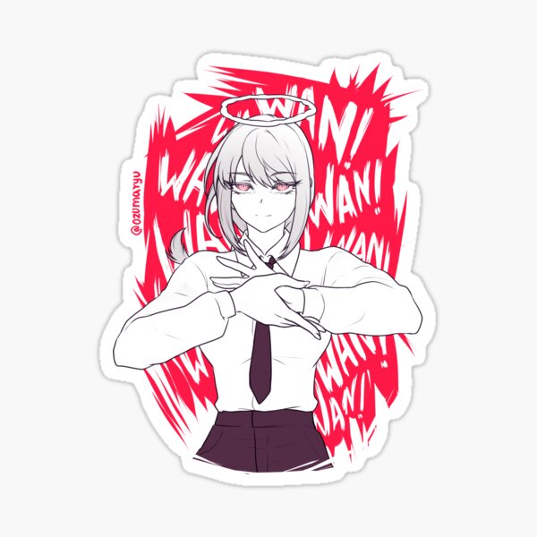 Makima Chainsaw Man Sticker For Sale By Ozumaryu Redbubble