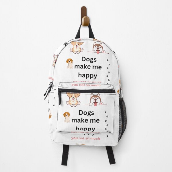 Artikelvorschau,  Hunde machen mich glücklich, du nicht so sehr entworfen und verkauft von LGMmugsdesign.