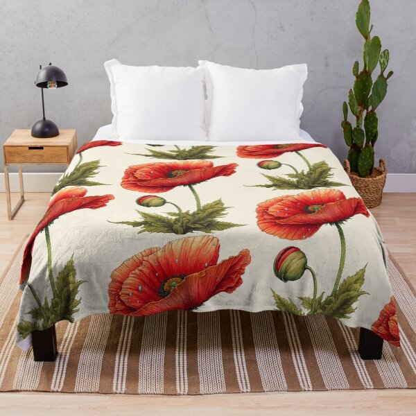 Item preview, Captivating color: A poppy flower in full bloom designed and sold by StevenWhip.