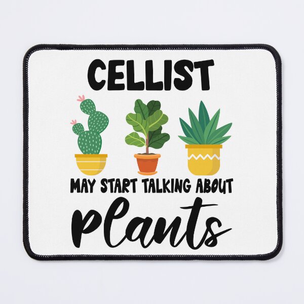 Item preview, cellist May Start Talking About Plants,cellist Dad Husband Gardener Gardening designed and sold by Dogs Geeky⭐⭐⭐⭐⭐.